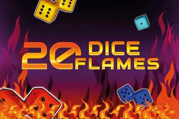 20 Dice Flames Tip Top