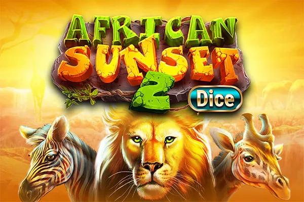 African Sunset 2 Dice