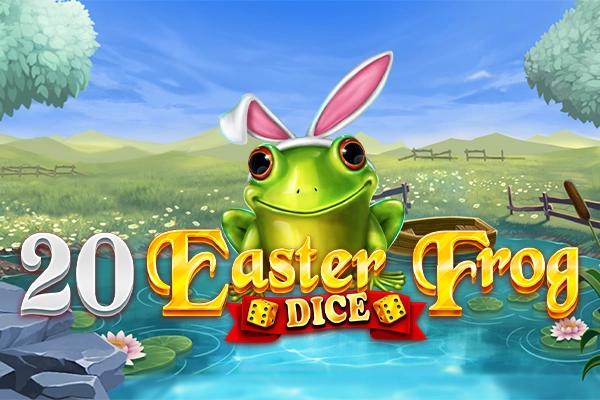 20 Easter Frog Dice