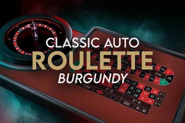Burgundy Auto-Roulette Classic