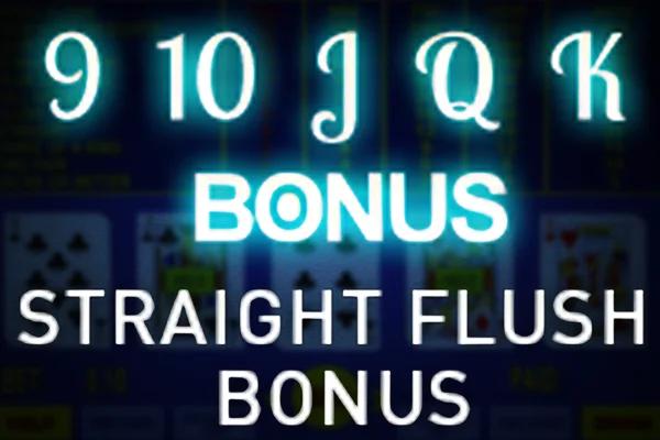 Straight Flush Bonus Multihand Poker