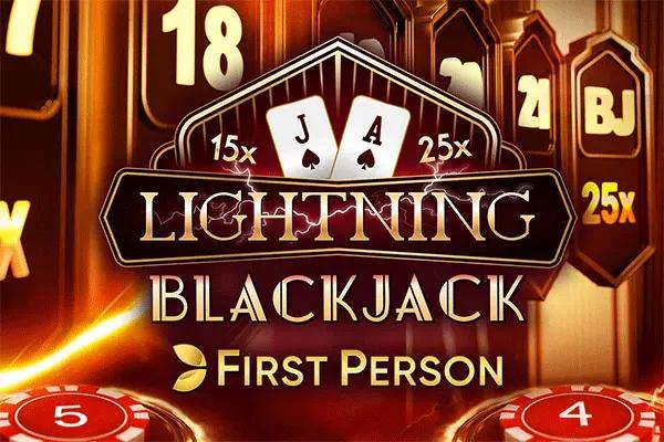 First Person Lightning Blackjack