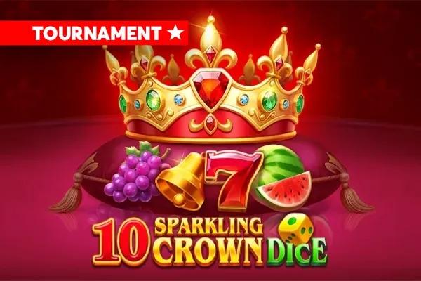 10 Sparkling Crown Dice