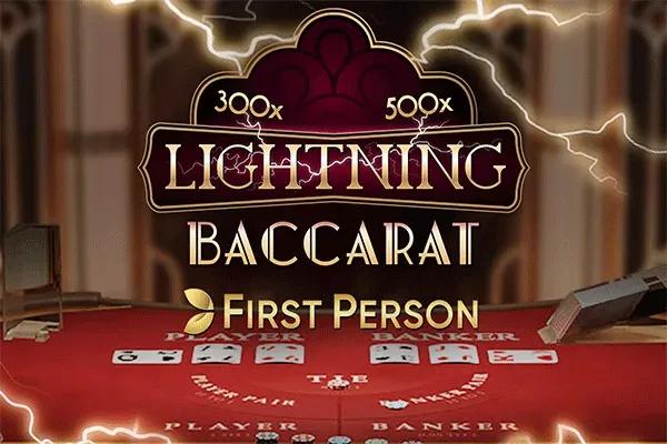 First Person Lightning Baccarat